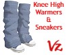 Denim Warmers & Sneakers