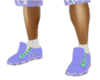 [MA] Blue Plaid Shoes