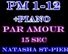Par Amour +piano