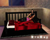 Red & Black Cuddle Bed 