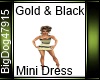[BD] Gold&Black Dress