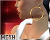 MCym Gold Hoops