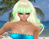 KatyPerry Blonde Green