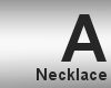 L- Alex necklace black
