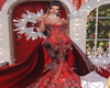HOLIDAY RED GOWN