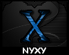 [NYXY] Blue X sign