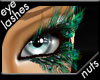 n: peacock eyelashes