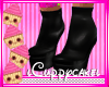 !C Black High Heels Boot