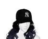 J♡ NY cap with curls