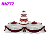 HB777 PL Wed Cake Table