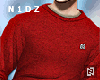 ! Casual Sweater Red