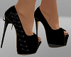 Black Bota Heels