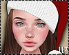 Christmas Hat Brunette