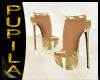 DIVA GOLD SHOES