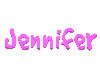 Jennifer NameStickerPink