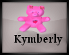 (K) pink teddy bear