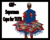 GBF~Superman Cape 4 Tutu