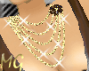(mG)Pearls Gold Necklace