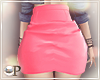 Vinyl Skirt Pink
