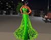 MRC Green Long Dress