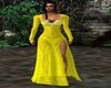 jeweled sheer yellow