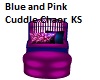 Blue/Pink Cuddle Chair
