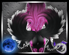 Neon Pink Heart Tails