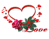 boden herz mit rose
