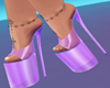 Heels Open Purple + Tatt