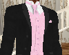 -RJ- Tuxedo Pink Tie