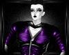 b purple futurist suit M