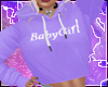 Purple Babygirl Hoodie