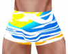 Sunga Boxer Yellow