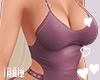 H. Heart Purple Dress