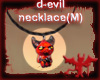 (M) d-evil necklace