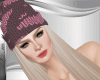 Wool Cap3+Hair blonde