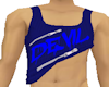 Blue devil top