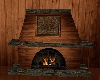 Country Cabin Fireplace