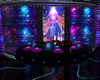 Pink & Blue Fireplace