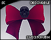 S| Skull Chest Bow