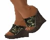 *CAMO*   WEDGE  S ANDALS