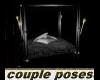 ! COUPLE poses BED