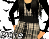 $R$ Black Plaid Dress