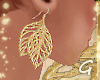 G- Gold Leaves, Earrings