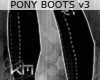 +KM+ Pony Boots Prpl v3