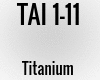 [P1]TAI - Titanium
