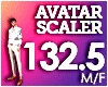 AVATAR SCALER 132.5%