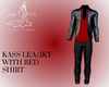 Kass Lea/Jkt  +Red Shirt