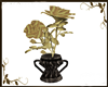Gold Rose in Cup