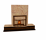 Calming Marble Fireplace